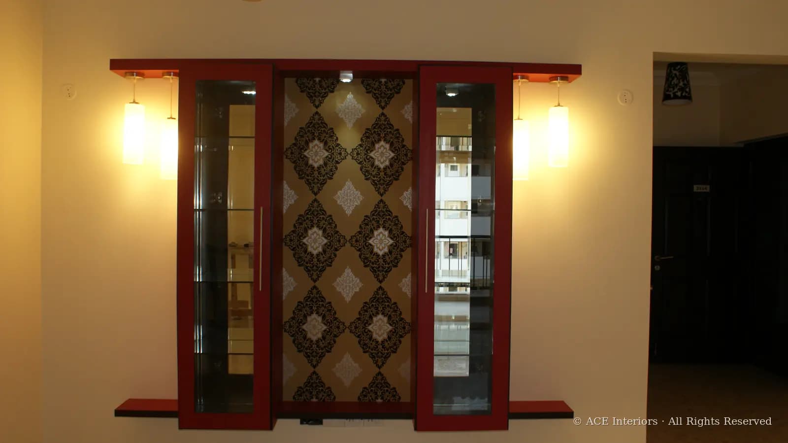 Jaali Display Partition